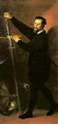Bartolomeo Passerotti Portrait of a man with a sword Spain oil painting artist